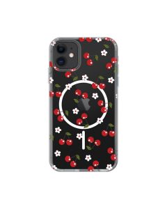 Maska za iPhone 11 6.1 Cute Cherries Print Magsafe