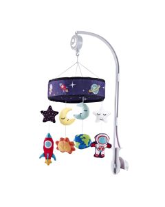 BBO Muzička vrteška za krevetac - Space 67x41cm - CC9605SP