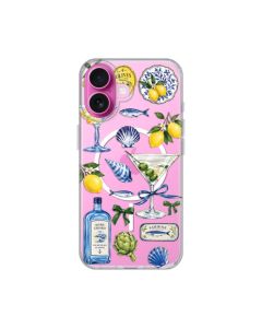 Maska za iPhone 16 6.1 Mediterranean Martini Print Magsafe