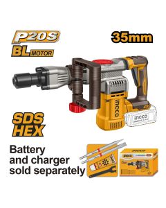 Akumulatorski čekić za rušenje CDBLI20358 16J Solo SUPER INGCO