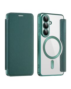 Maska za Samsung S941B Galaxy S26 zelena Magsafe Lux Bi Fold