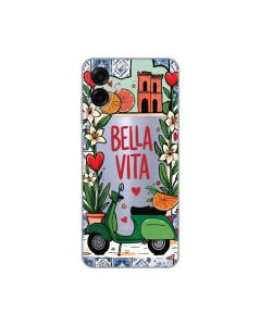 Maska za Samsung A075F Galaxy A07 Bella Vita Silikonska Print Skin