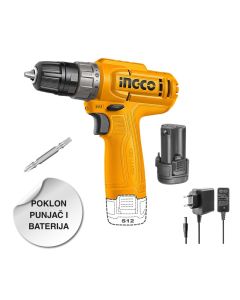 INGCO Akumulatorska šrafilica CDLI124561 20Nm