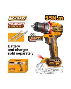 Akumulatorska bušilica CDLI205581 55Nm 20V SOLO INGCO