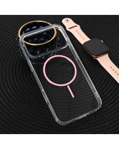 Maska za iPhone 17 Pro Max 6.9 Magsafe Color Line roze - 222915