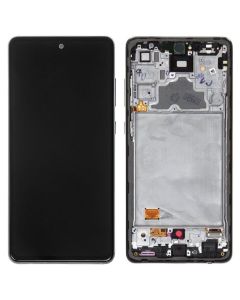 LCD za Samsung A725F/Galaxy A72 + touch screen + frame Black OLED