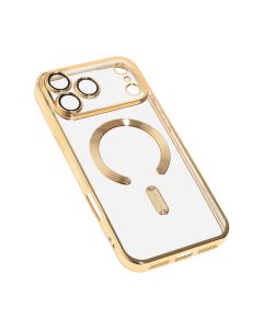 Maska za iPhone 17 Pro Max/18 Pro Max 6.9 zlatna Magsafe Lux