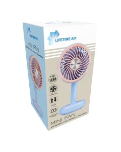LIFETIME USB stoni ventilator sa punjivom baterijom 500 mAh – 3 brzine