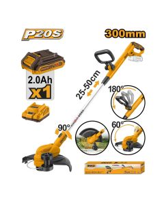 Akumulatorski trimer CGTLI203285 1x2,0Ah 20V SUPER INGCO