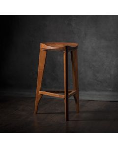 MEDA FURNITURE Drvena barska stolica Terca Trešnja - TresTerIzd3561
