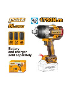 Akumulatorski udarni odvijač CIWLI201751 3/4″ 1750Nm Solo SUPER INGCO