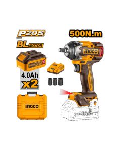 Akumulatorski udarni odvijač CIWLI2050 1/2″ 500Nm 20V SUPER INGCO