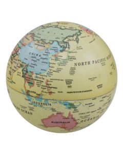 iTOTAL globus samorotirajući na stalku 14cm žuti