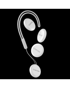 CANYON smart tag ONTAG 1 iOS 4 pcs KIT, bela