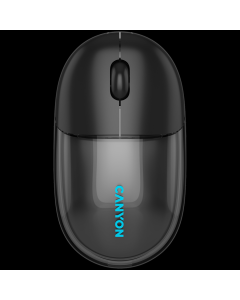 CANYON mouse OnClick 24 BT/ Wireless Transparent/Black