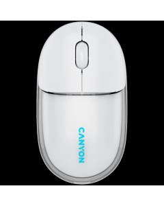 CANYON mouse OnClick 24 BT/ Wireless Transparent/White