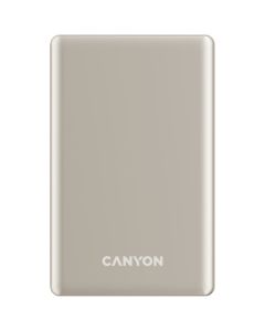 CANYON Power bank OnPower 505 slim Magsafe 5000 mAh PD20W, bež - CNS-CPB505BE