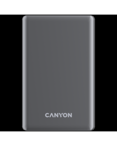 CANYON Power bank OnPower 510 slim Magnetic 10000 mAh PD20W, siva - CNS-CPB510DG