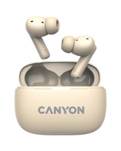CANYON Bluetooth slušalice OnGo TWS-10, bež - CNS-TWS10BG