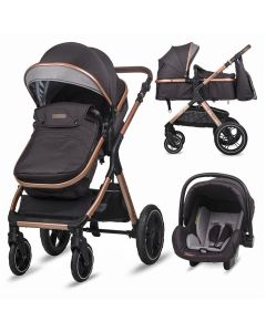 Coccolle Melora Kolica za Bebe 3u1 - Crna - 10207-1