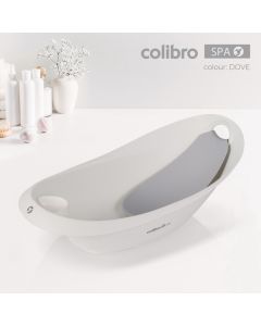 COLIBRO kadica za kupanje bebe 2u1 Spa dove, siva - WA-CO-SPA-DO