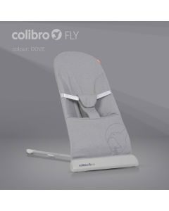 COLIBRO Ležajka za bebe Fly dove, siva - L-CO-FLY-DO