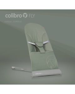 COLIBRO Ležajka za bebe Fly jungle, zelena - L-CO-FLY-JU