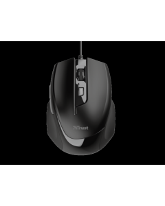 TRUST Žični miš Voca Comfort, crna