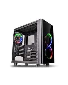 Kucište THERMALTAKE VIEW 31TG Mid Tower/ATX/Micro ATX/Mini ITX/bez napajanja/kaljeno staklo/RGB/crna