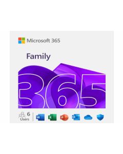 Licenca MICROSOFT Retail Microsoft 365 Family FY25H2 /32bit/64bit/English/6 korisnika/1 godina