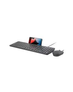 Tastatura+miš LENOVO Lenovo 310/žicni set/USB-A /US Eur/crna