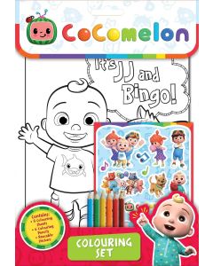 COCOMELON-Bojanka sa bojicama i nalepnicama - COM43100