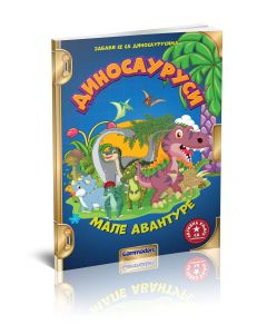 Dinosaurusi - knjiga sa nalepnicama - COM74054