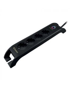 COMMEL Produžni kabl sa 4 utičnice i 2xUSB  HO5VV-F 3G1.5, crna - C380-109