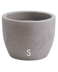NICOLI Conca Hera saksija 60x45cm, siva - R3860S