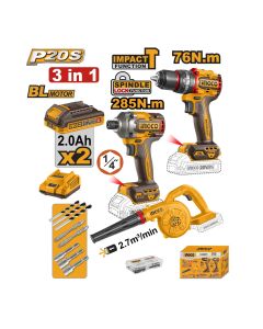 Akumulatorski set alata COSLI250182E 20V SUPER INGCO