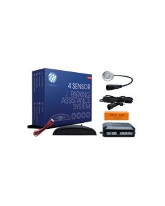 M-TECH Parking senzor zadnji,4kom,displej-zvučni signal,siva boja (12v,21.5mm,opcija farbanja) - CP5S