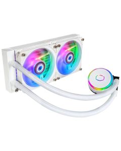 COOLER MASTER MasterLiquid PL240 FLUX White Edition vodeno hlađenje belo (MLY-D24M-A23PZ-RW) - CPU01368