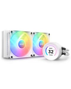 NZXT Vodeno hlađenje Kraken Elite 240 RGB RL-KR24E-W1, bela - CPU01453