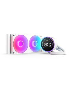 NZXT Vodeno hlađenje Kraken Elite 240 RGB V2 RL-KR24E-W2, bela - CPU01726