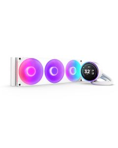 NZXT Vodeno hlađenje Kraken Elite 360 RGB V2 RL-KR36E-W2, bela - CPU01730