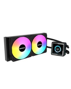 RAIDMAX LM240 ARGB CPU LIQUID COOLER WITH ANIMATION DISPLAY - Vodeno hlađenje crno (LM240BK) F