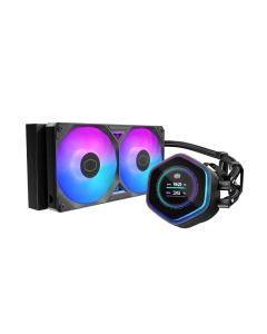 COOLER MASTER MasterLiquid ML 240 Atmos II LCD ARGB vodeno hlađenje crno (MLX-D24M-A25SZ-L1)