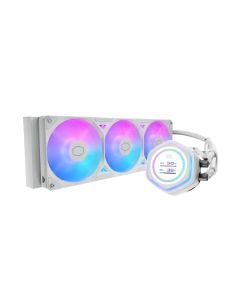 COOLER MASTER MasterLiquid ML 360 Atmos II LCD White vodeno hlađenje belo (MLX-D36M-A25SZ-LW)