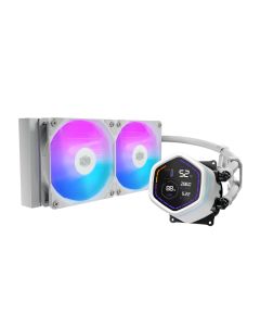 COOLER MASTER MasterLiquid Core Nex Digital 240 White vodeno hlađenje belo (MLX-D24M-A18PW-RD)