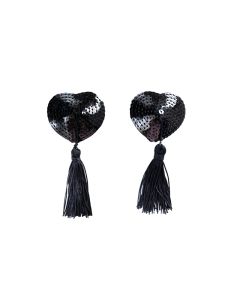 Crne kicanke za grudi Nipple Pasties - ff001100