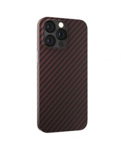 DEVIA Futrola Hard Case Ultra Thin Magnetic Carbon za Iphone 14 Plus, crvena - 20548
