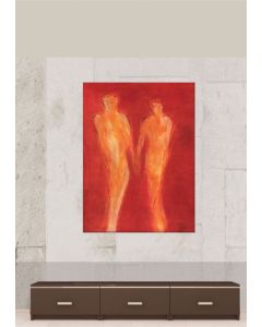 DELTA LINEA Uramljena slika Ludi saobraćaj 60x80 cm - 6816-1
