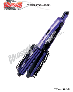 COLOSSUS Set pegla za kosu sa četkom CSS-6268B - CSS-6268B