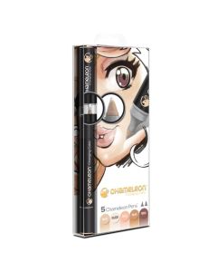 CENTROPEN Flomaster kameleon 5 komada boja kože 1600/05 - 100003286